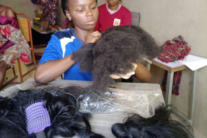 hair styling